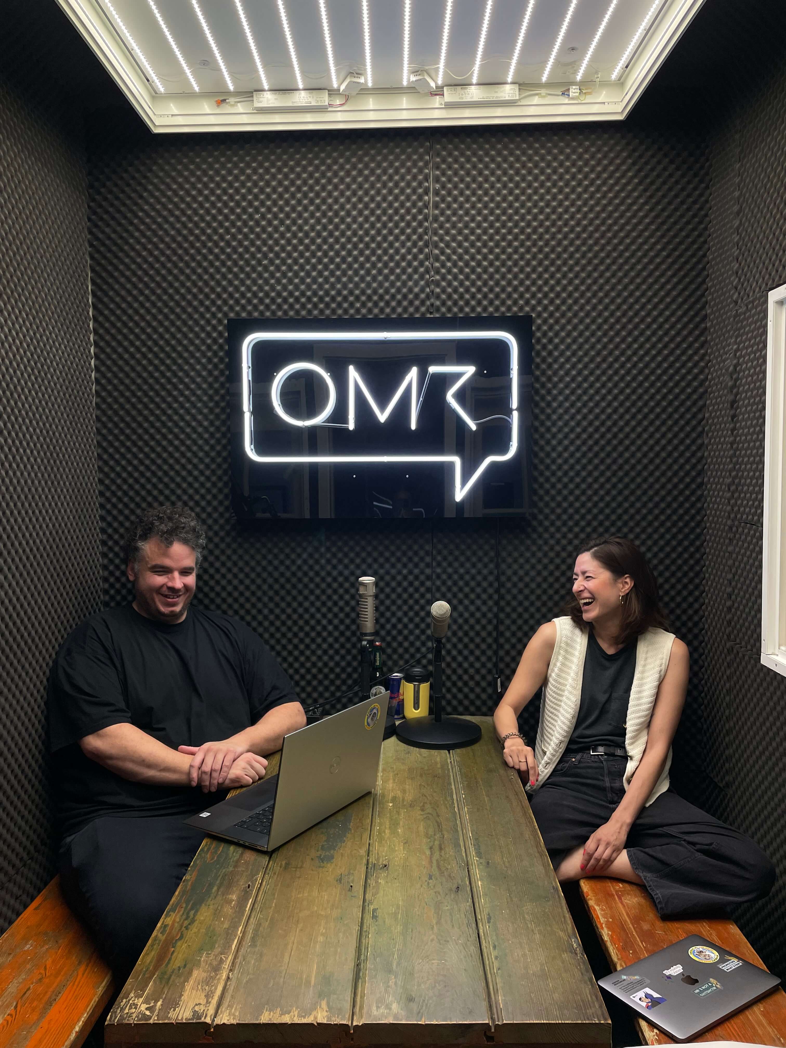 Aaron Wahl bei OMR Hamburg - Behind the Scenes